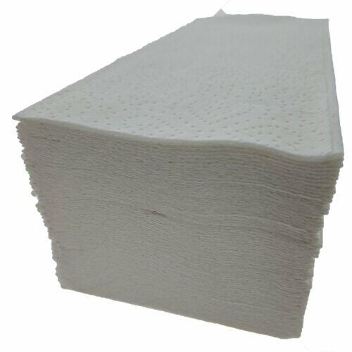 Papieren handdoekjes Z-vouw 2 laags 22x24cm cellulose 3200stuks 3