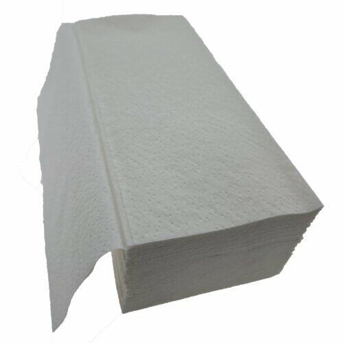 Papieren handdoekjes Z-vouw 2 laags 22x24cm cellulose 3200stuks 4