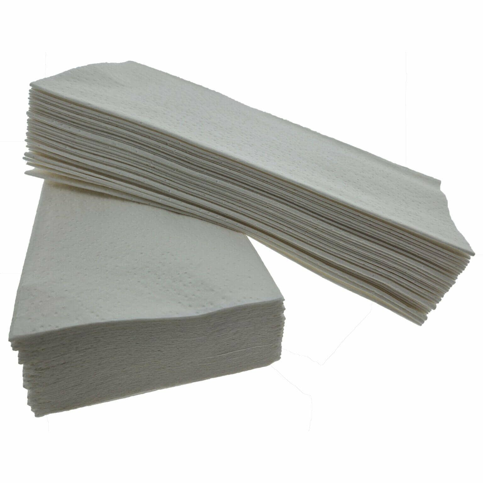 Papieren handdoekjes Z-vouw 2 laags 22x24cm cellulose 3200stuks 5