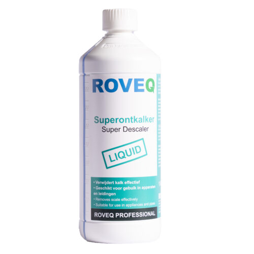 ROVEQ Superontkalker LIQUID 1 liter - geurloos voor kalk en urinesteen