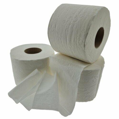 Toiletpapier traditioneel 2 laags 400vel 40rol cellulose 3