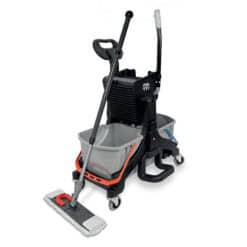 Vlakmopwagen 2x16 volledige set - MMT1616 Numatic- direct klaar voor gebruik