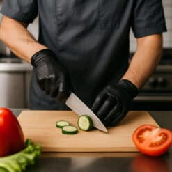 Zwarte Nitril Handschoenen – Maat S – 100 stuks - Poedervrij 3