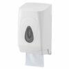 Toiletpapierdispenser bulkpack-tissue kunststof Wit - PlastiQline