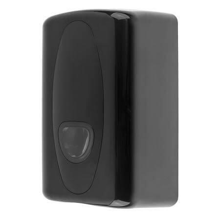 Toiletpapierdispenser bulkpack-tissue dispenser kunststof zwart - PlastiQline 2020