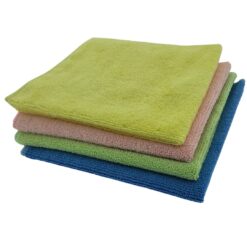 ROVEQ Microvezeldoek 40x40cm – 4 kleuren
