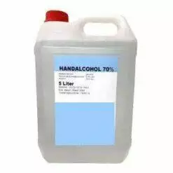Desinfecterende en ontsmettende alcohol voor uw handen liquid 5 liter navulverpakking - TAPP