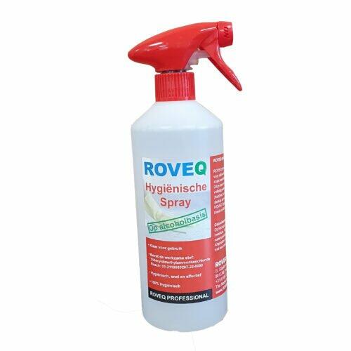 ROVEQ Hygiënische spray op alcoholbasis 750ml- 100% Hygiënisch