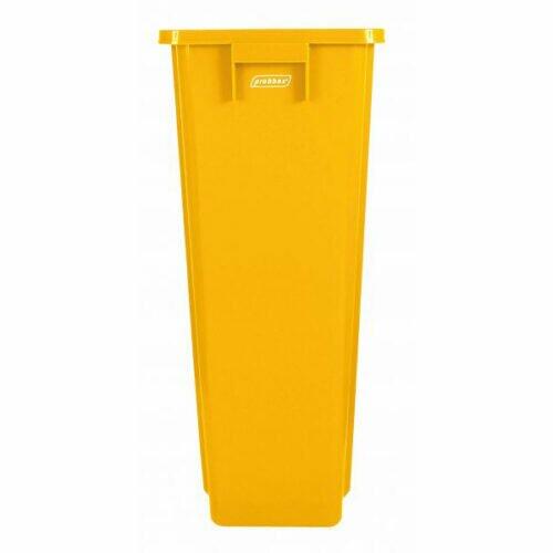 Afvalbak 80 Liter - Mix & Match systeem - afvalscheiding geel 1
