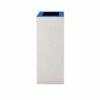 Afvalbak koppelbaar - afvalscheidingsunit - bak 60 liter met blauwe wimarkering