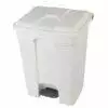 Afvalbak STEP-ON CLASSIC 70 liter wit