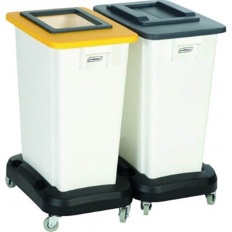 Afvalbak 60 Liter - Mix & Match systeem - afvalscheiding 1