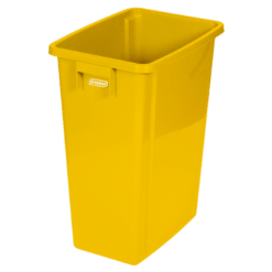 Afvalbak 60 Liter - Mix & Match systeem - afvalscheiding geel 5