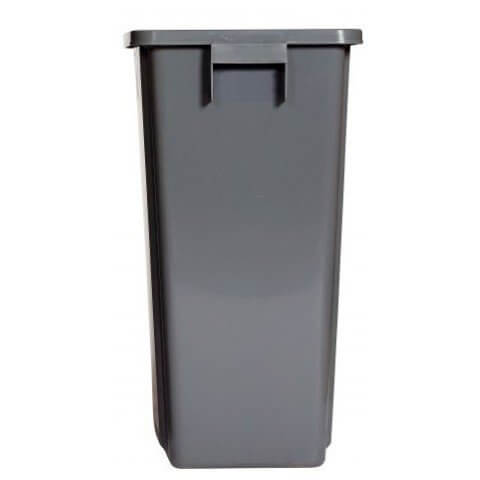 Afvalbak 60 Liter - Mix & Match systeem - afvalscheiding grijs a