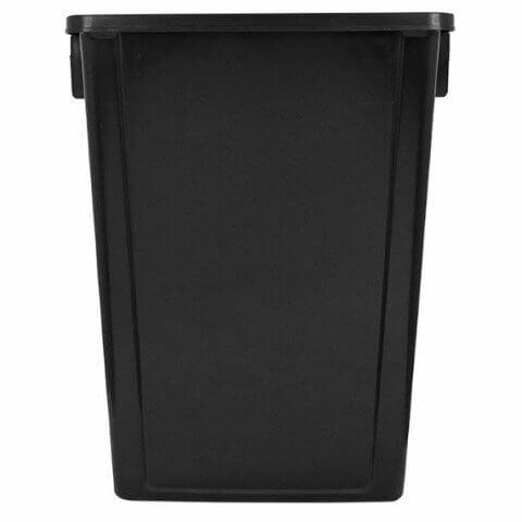 Afvalbak 60 Liter - Mix & Match systeem - afvalscheiding zwart 1