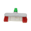 Luiwagen kunststof met baard rood-wit 26 cm