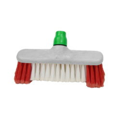 Luiwagen kunststof met baard rood-wit 26 cm