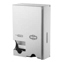 Maandverband- en Tampondispenser RVS – Wandmodel 1