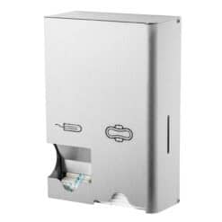 Maandverband- en Tampondispenser RVS – Wandmodel