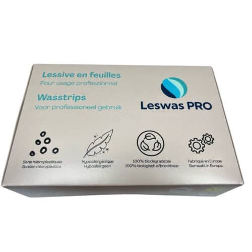 Leswas PRO Wasstrips 100 stuks - Fresh Linen - Microplasticvrij & Biologisch Afbreekbaar