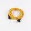 Numatic airbo - Nucable plugged 10m 2 x 1,5mm Geel – geschikt voor 14 inch modellen met 2 motoren