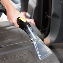 Sprintus SE 7 auto bekleding reinigen met upholstery nozzle