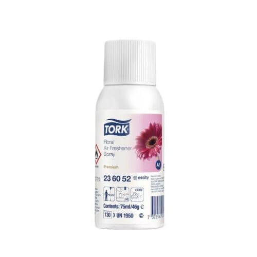 Tork luchtverfrisser spray navulling bloemengeur A1 voor professionele sanitaire ruimtes