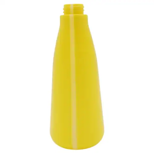 Lege sprayflacon 600 ml Full color– geschikt voor spraykop geel
