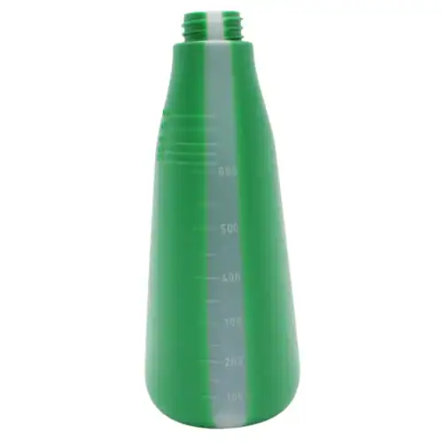 Lege sprayflacon 600 ml Full color– geschikt voor spraykop groen