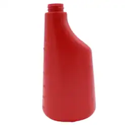 Lege sprayflacon 600 ml Full color– geschikt voor spraykop rood