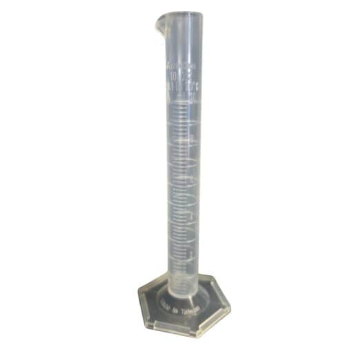 10 ml maatcilinder PP met schaalverdeling 0,2 ml