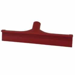 Vloertrekker enkelblad 30cm – Hygiënisch borstelwerk rood